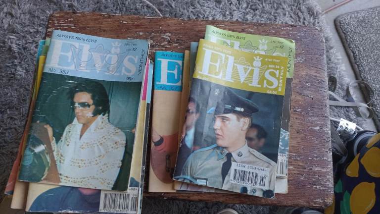 Elvis monthly magazines 