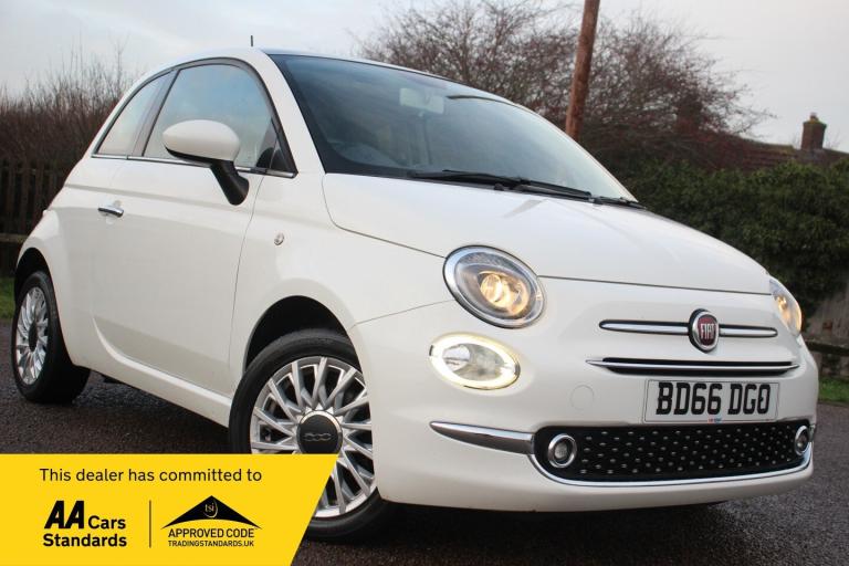 2016 Fiat 500 1.2 Lounge 3dr HATCHBACK Petrol Manual