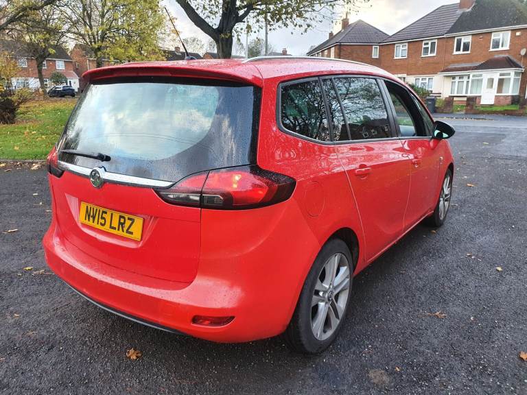 Vauxhall zafira tourer 2.0 cdti sri 2015 15 reg 7 seater 6 speed fsh mot 2026 runs great 