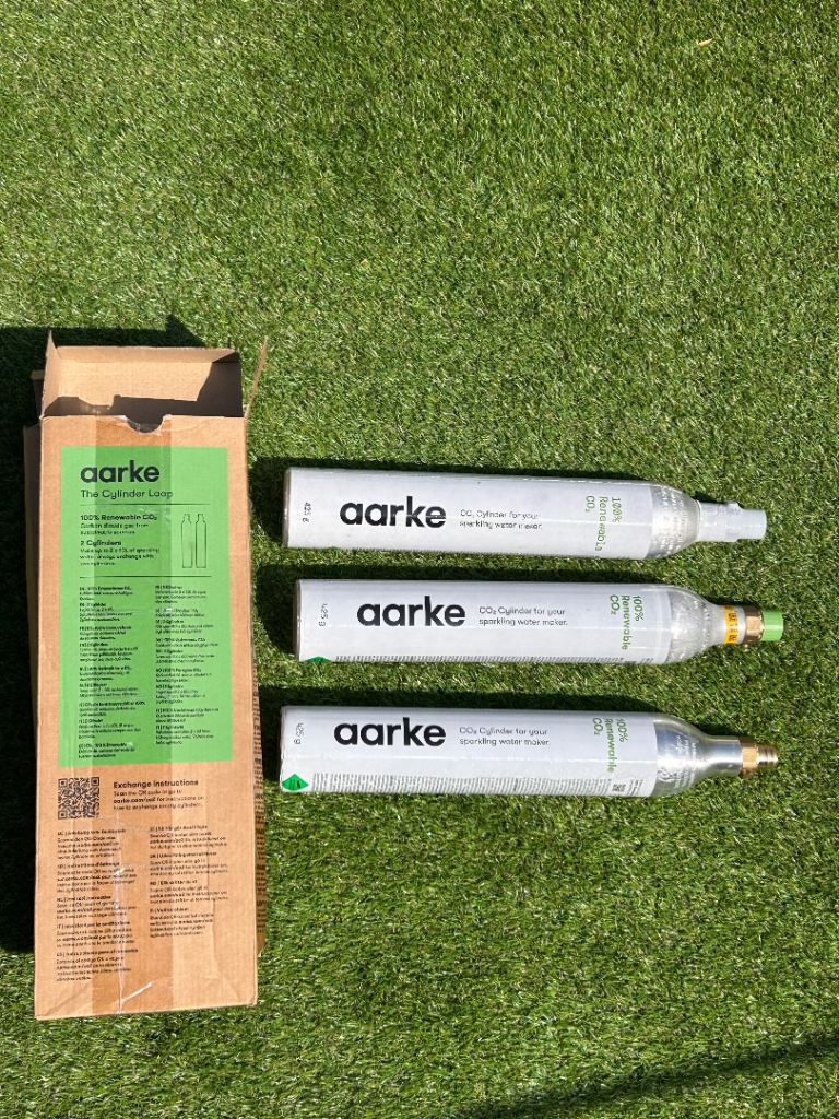 Aarke CO2 Cylinders for Sparkling Water Maker