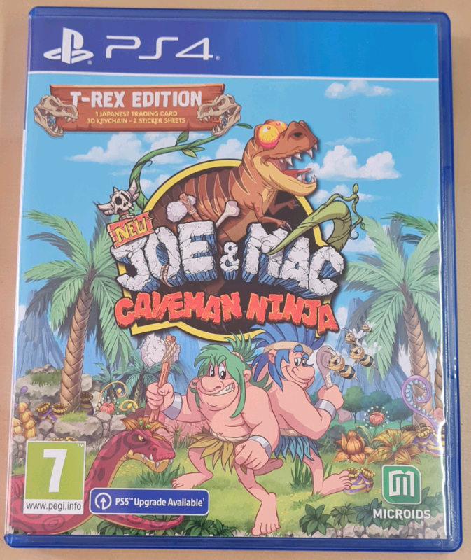 Joe & Mac Caveman Ninja (T-Rex EDITION)