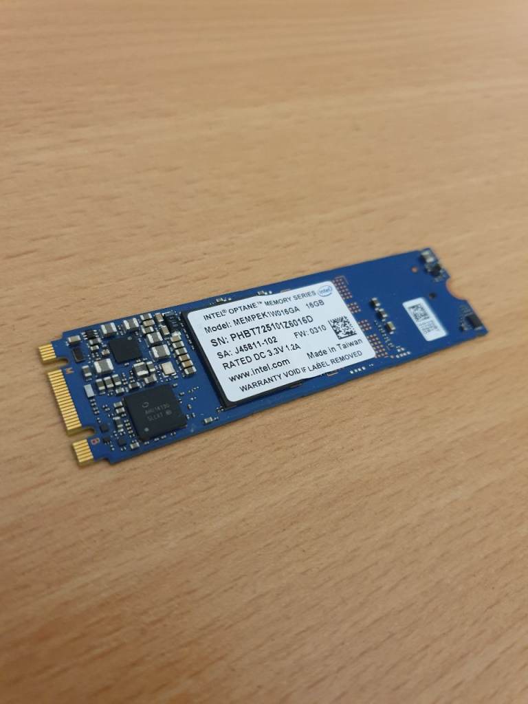 Intel Optane Storage Accelerator NVMe M.2