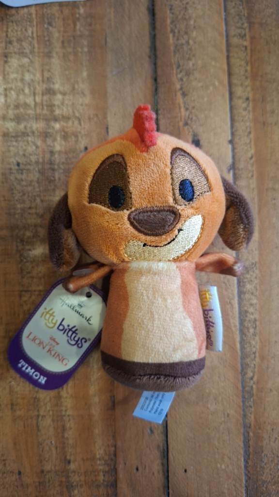 Hallmark Ittybittys 'Timon' Small Plush Teddy Bear