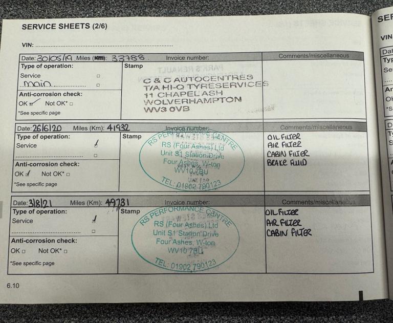 2013 Renault Clio 1.6T 16V RenaultSport Lux 200 5dr EDC Automatic / FULL HISTORY