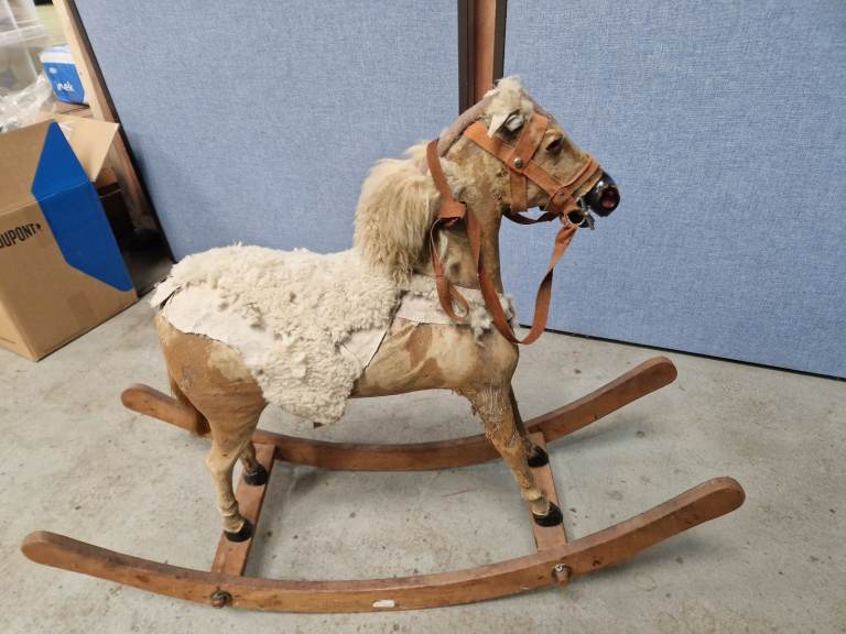 Antique, 19th century child's rocking horse