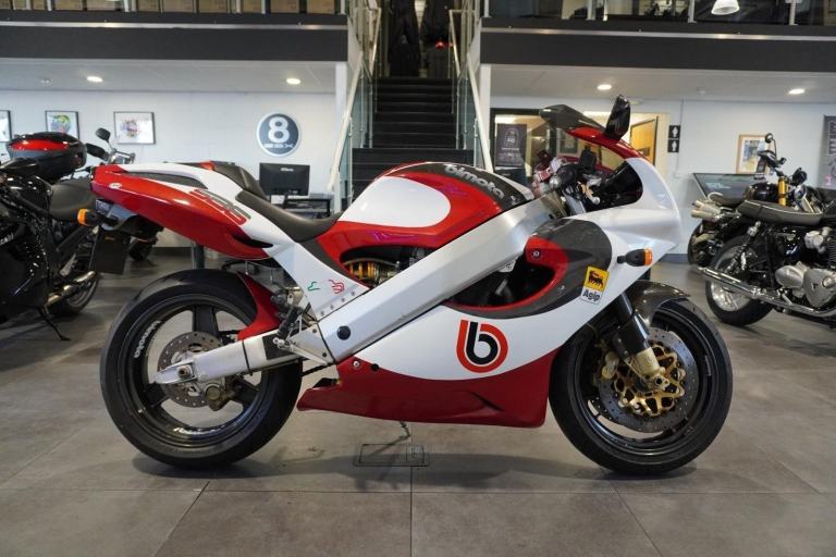 Bimota SB6, 1994, Red/ White with just 26076miles