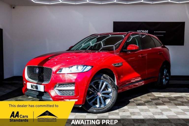 2016 Jaguar F-Pace 2.0 D180 R-Sport SUV 5dr Diesel Auto AWD Euro 6 (s/s) (180 ps) ESTATE Diesel A...