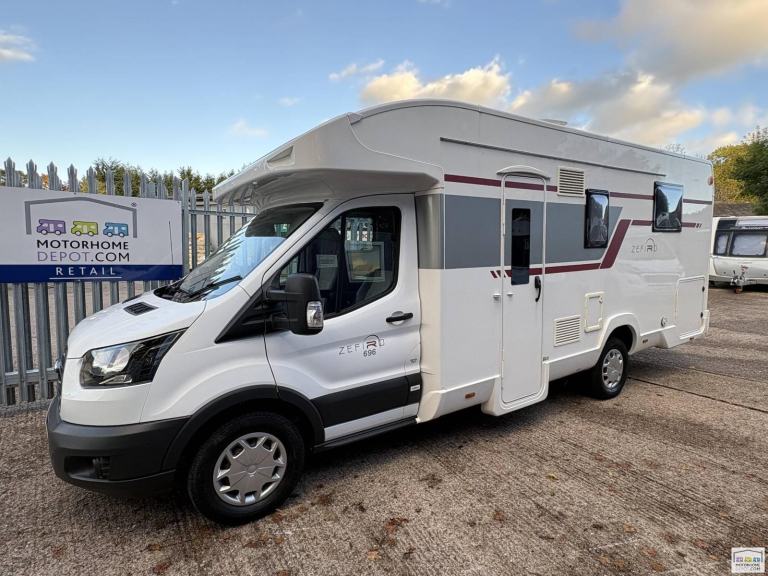 2019 Roller Team Zefiro 696 | Rear Island Bed | 4 Berth | 4 Belts