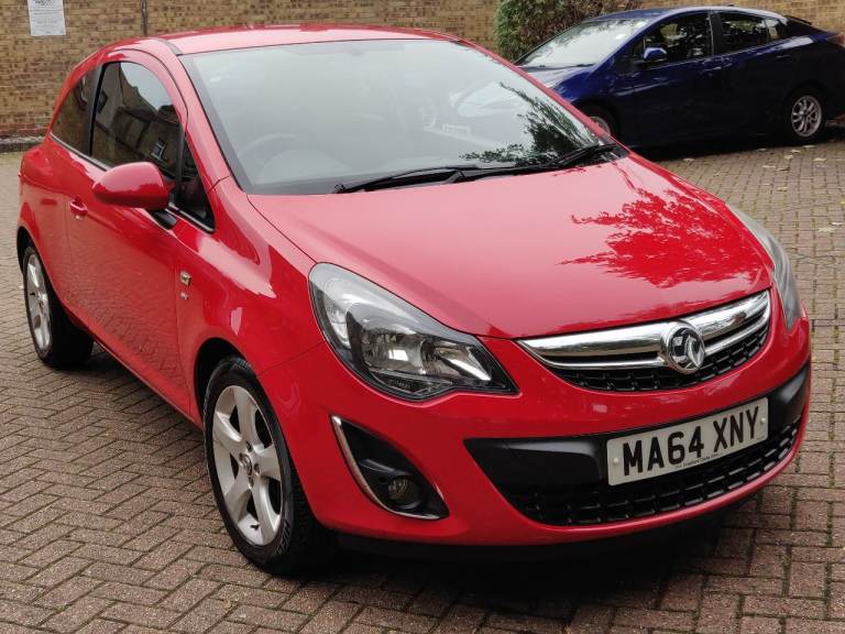 VAUXHALL CORSA 1.2 SXi 2014 64 REG RED 3 DOORS 5 SPEED MANUAL A/C 98K MILES ULEZ FREE SUPERB!