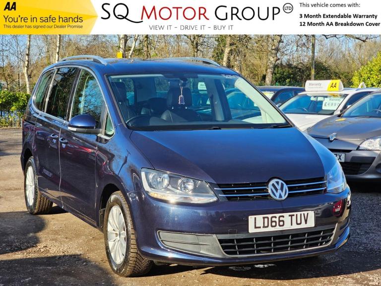 2016 Volkswagen Sharan 2.0 TDI BlueMotion Tech SE Nav DSG Euro 6 (s/s) 5dr MPV Diesel Automatic