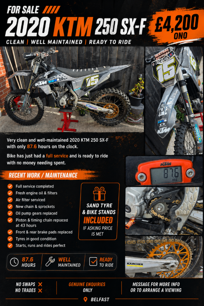 2020 ktm sxf 250