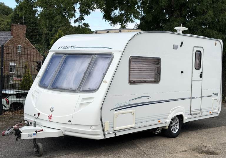 2006 STERLING ECCLES TOPAZ, 2 BERTH CARAVAN END WASHROOM, 2x AWNING, MOTOR MOVER