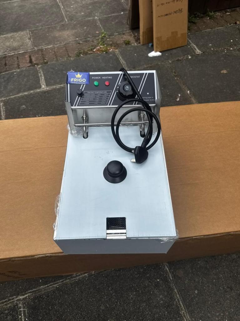 Commercial fryer top quality cafe shop restaurant takeaway 