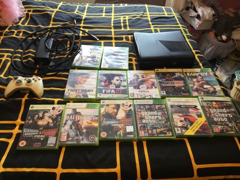 image for Xbox 360s 250gb console bundle,13+ games etc