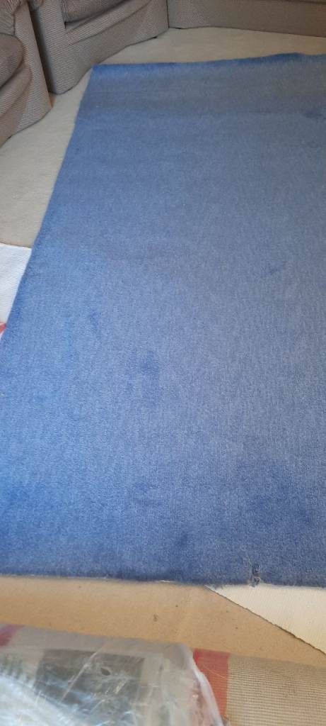 Blue Rug – Good Size, Used Condition