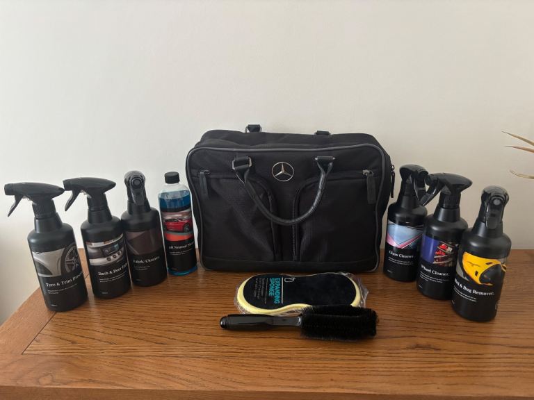 Mercedes Benz car cleaning kit 