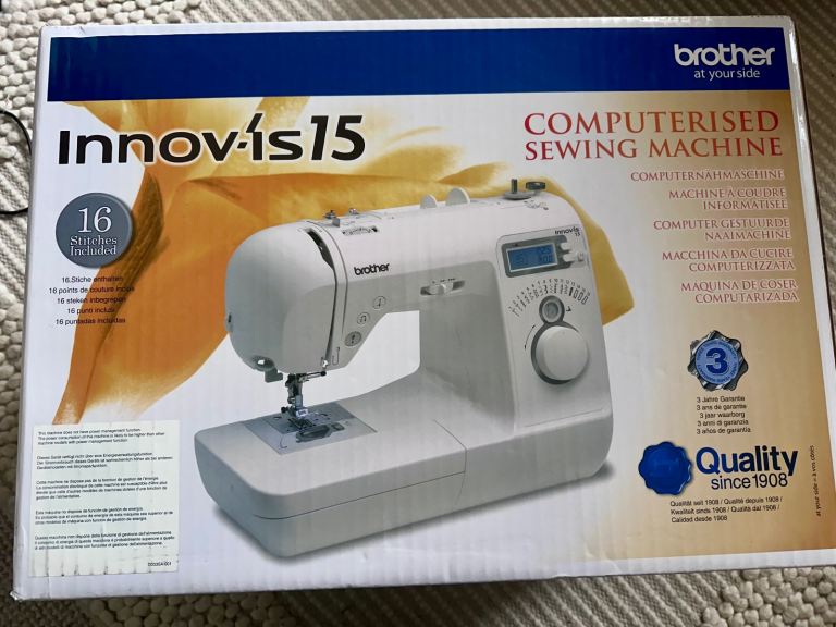 Brother Innovis 15 computerised sewing machine 