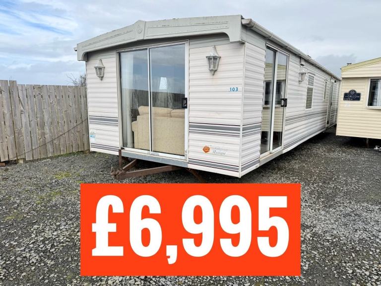 OFF SITE static caravan Scotland double glazed & heated 2 bed Pemberton Mystique