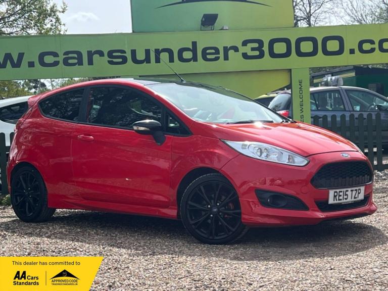 2015 Ford Fiesta 1.0 FIESTA ZETEC S RED EDITION 3dr Hatchback Petrol Manual