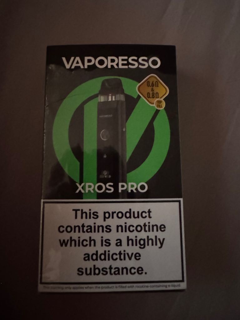 VAPORESSO XROS PRO BLACK VAPE
