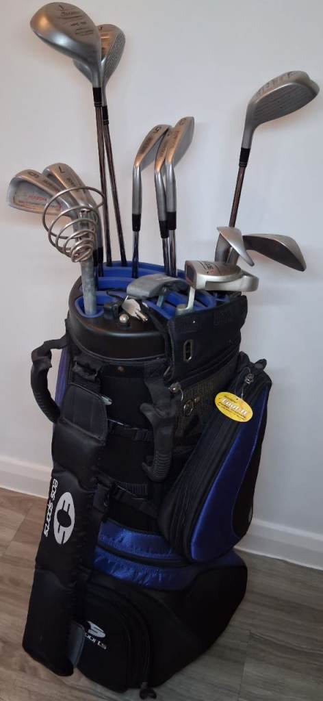 Full set of golf clubs 