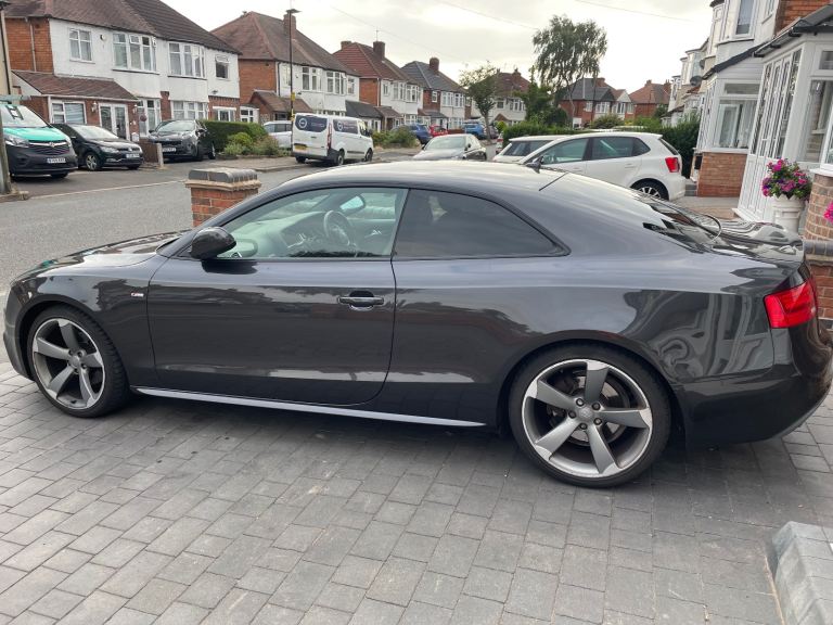 A5 black edition sline Quattro 177 Coupe 63 plate