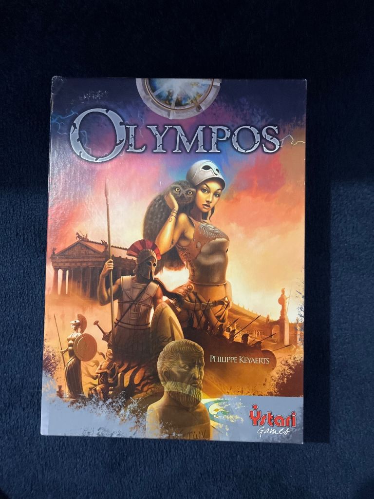 Olympos Board Game by Philippe Keyaerts – Good Condition