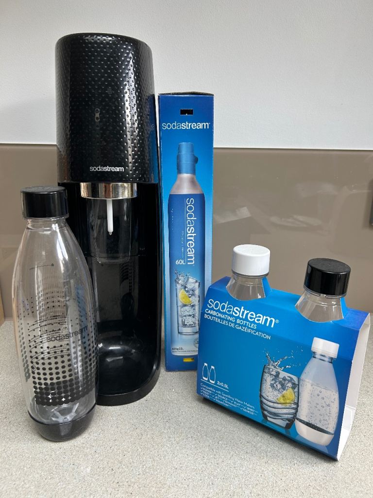 SodaStream Sparkling Water Maker – Black, Good Condition