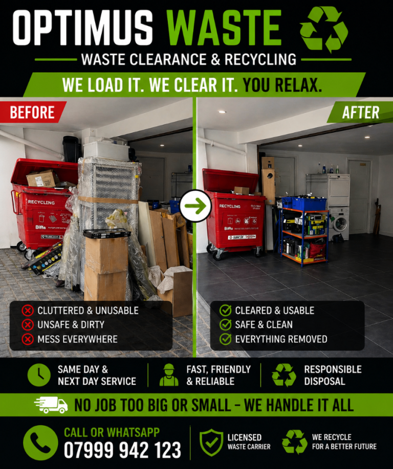 Rubbish Removal Greenwich – Fast, Reliable & Affordable
