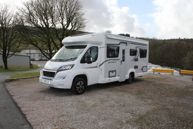 2019 "19" Plate Elddis Explorer 196 Luxury 6 Berth Motorhome With 6 Seat Belts