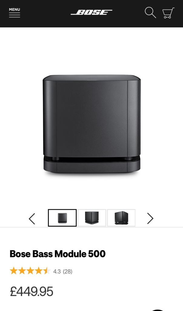 Bose Bass 500 module