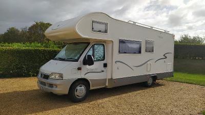 2007 Fiat Ducato Mobilvetta 7 berth Motorhome 