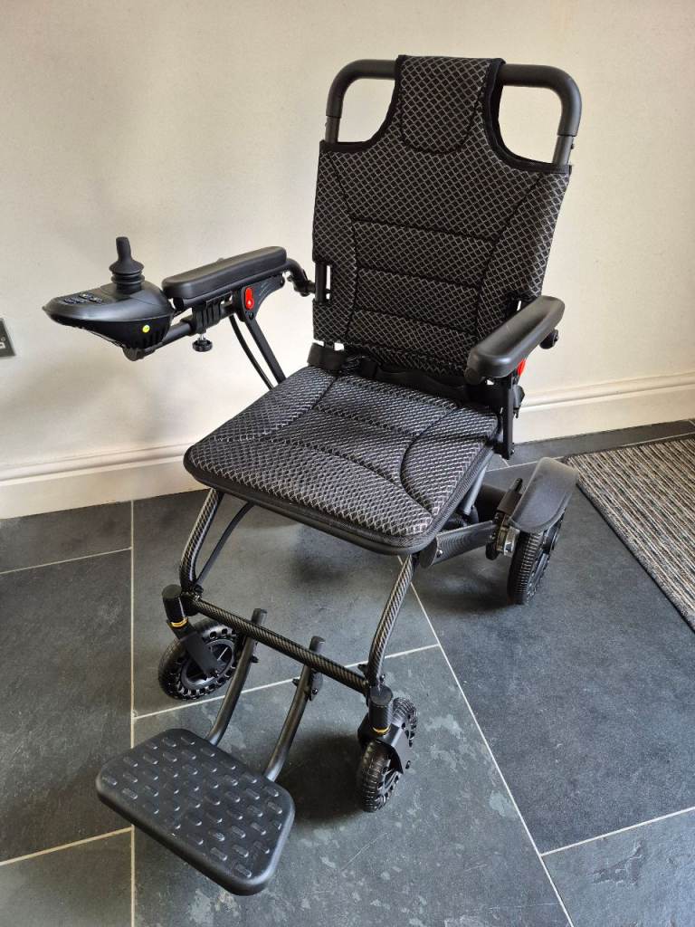 Lightweight Electric Folding Wheelchair. Excellent Condition - Never Used