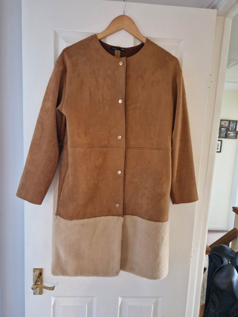 image for Gorgeous Zara Faux Suede Coat