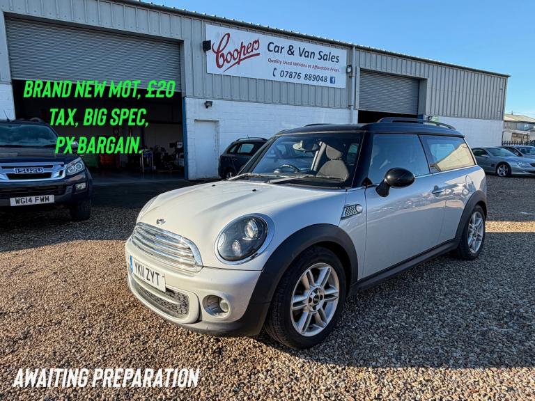 2011 MINI Clubman 1.6 Cooper D Soho 5dr ESTATE Diesel Manual