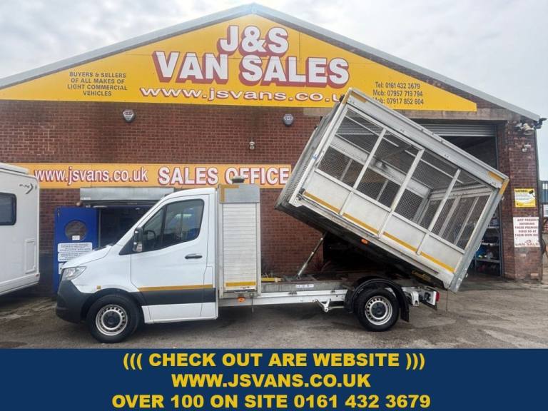 2017 67 MERCEDES-BENZ SPRINTER TIPPER CAGED STOCKPORT / MANCHESTER  DIESEL