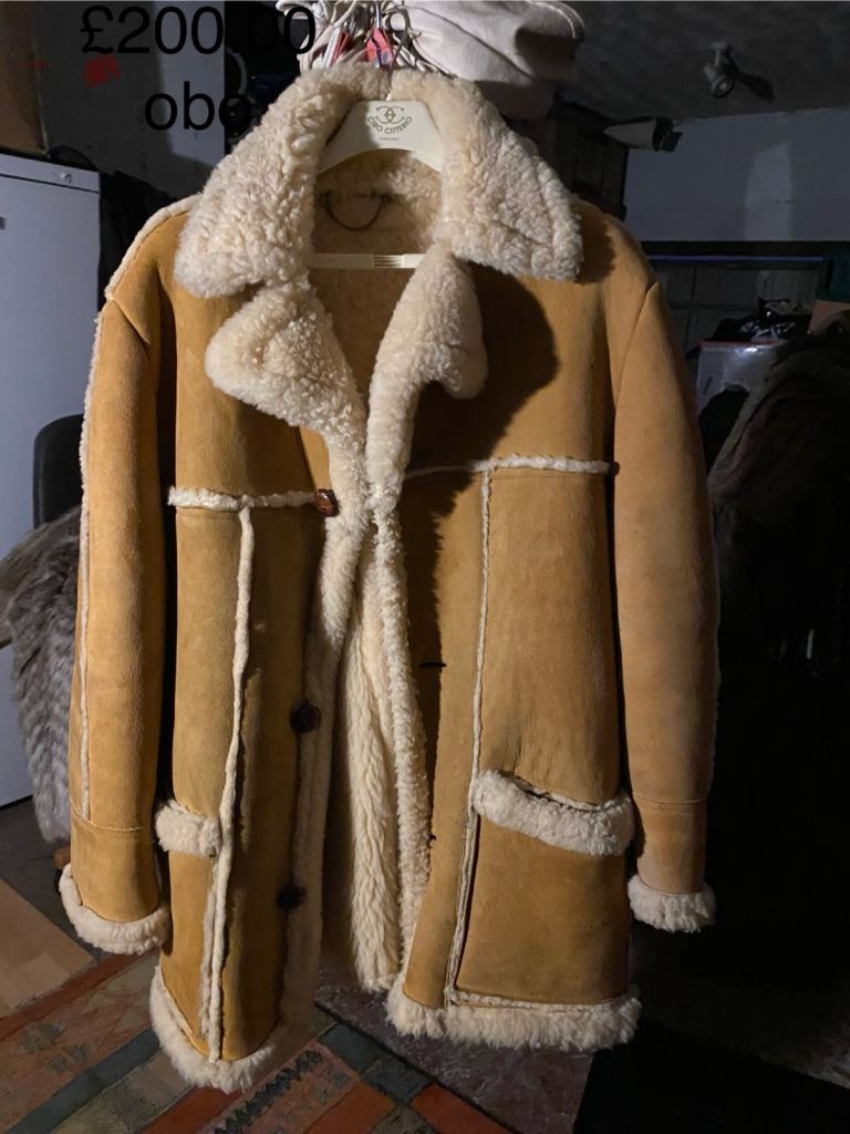 MEN’S WINTER COATS FUR, SHEEPSKIN, LEATHER