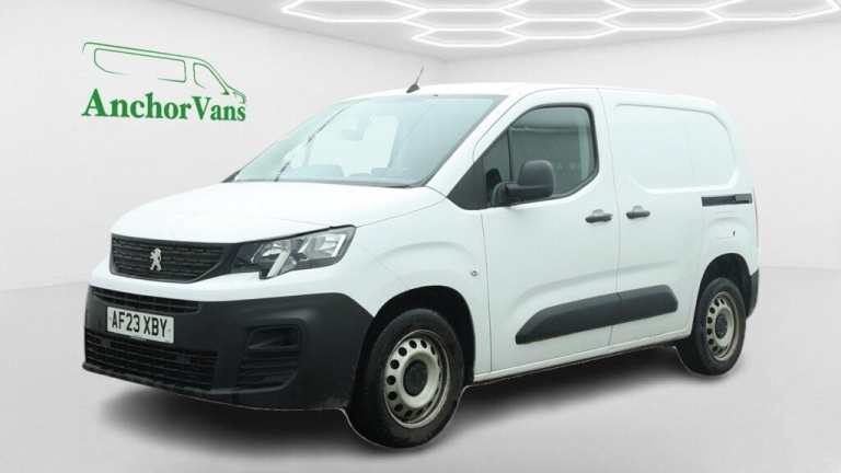 2023 Peugeot Partner SWB L1H1 Low Roof Professional Premium Plus Air Con Sensors EURO 6 Panel Van...