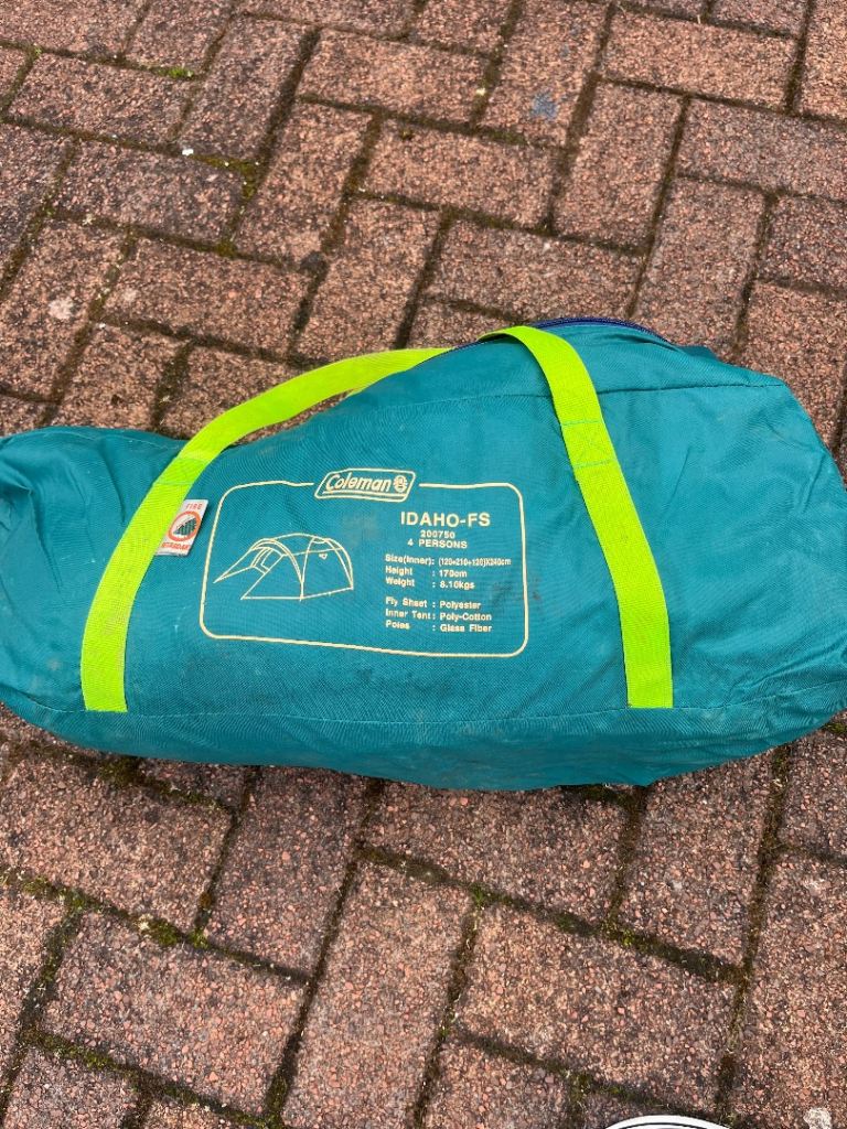 Tent, canopy and portable toilet