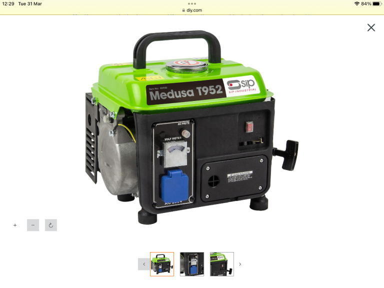 Wanted small generator 