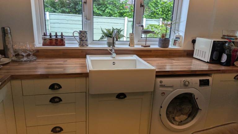 Butler sink. 