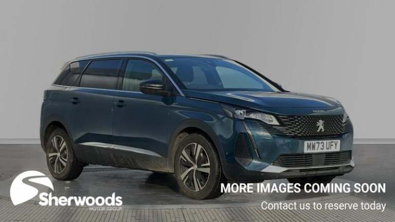 2023 Peugeot 5008 1.5 BlueHDi GT SUV 5dr Diesel EAT Euro 6 (s/s) (130 ps) Automatic Estate Diesel...