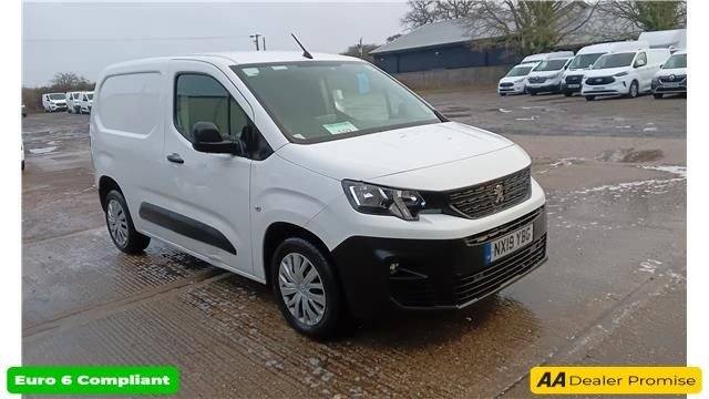 2019 Peugeot Partner 1000 1.6 BlueHDi 100 Professional Van PANEL VAN DIESEL Manual