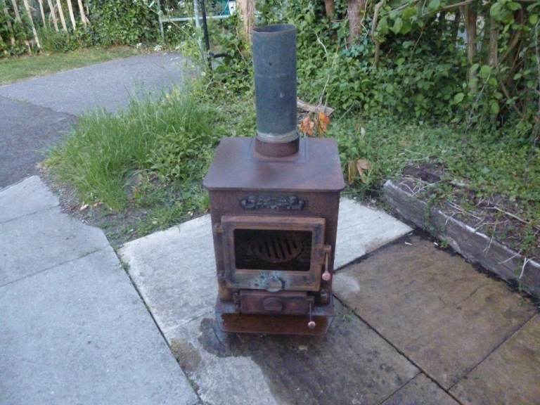 Old Stove -Chiminea/Garden ornament
