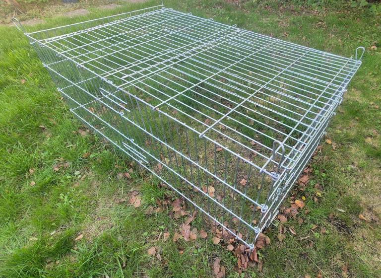 Rabbit guinea pig  puppy chicken metal cage pet run pen outdoor hutch