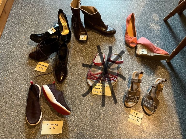 LARGE SELECTION OF woman’s shoes/boots. 5-6 ALL IMMACULATE. £2 per pair or ALL shown £5 BUNDLE 