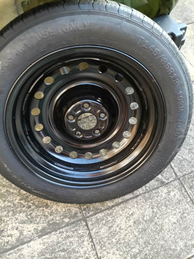 Kia. 18" space saver wheel to fit kia Sportage 2023