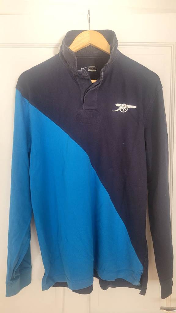 Arsenal long sleeve Polo shirt Nike 2011 Original Large