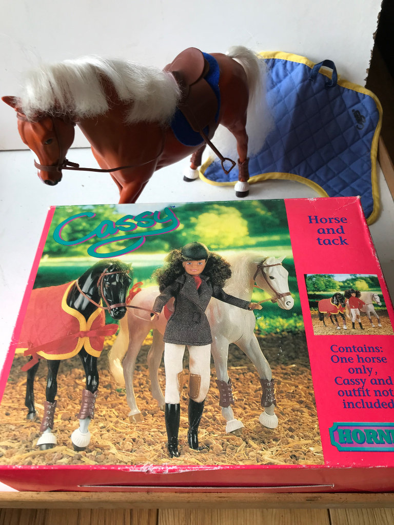 Vintage Cassy's Horse and tack in original box