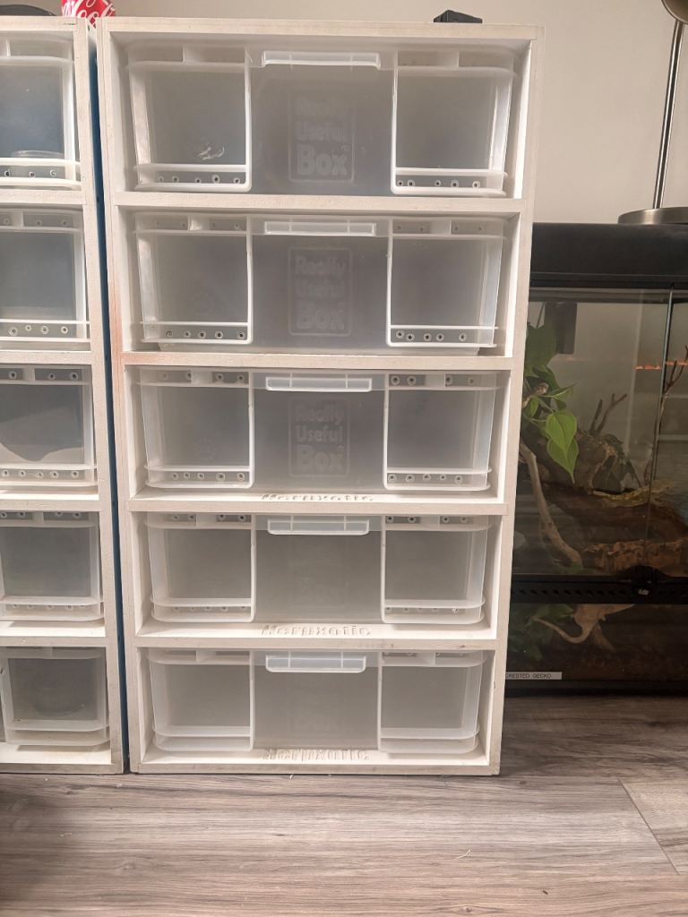 Herpxotic 5 draw racking 